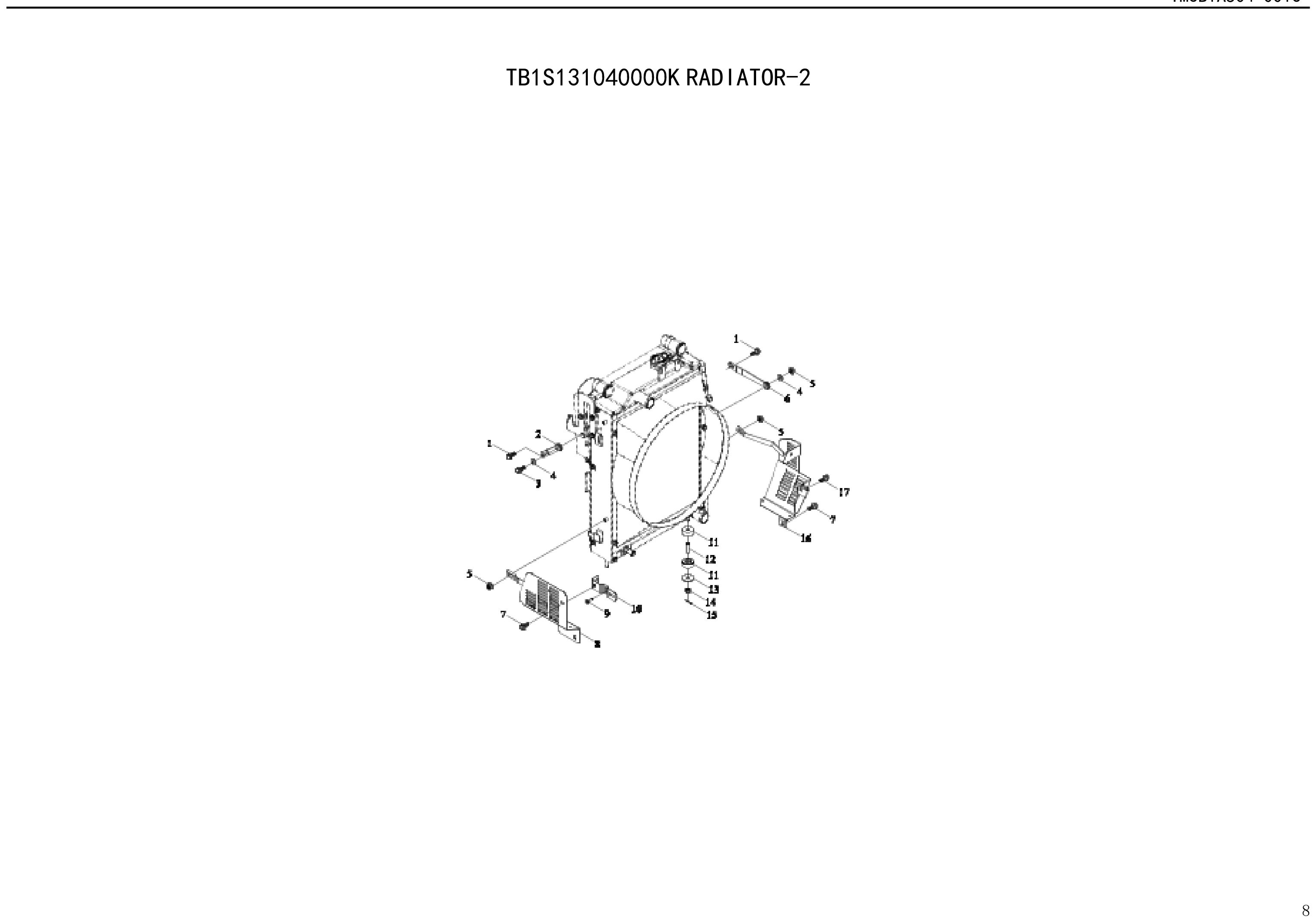 Kühler/Radiator-Baugruppe - 12