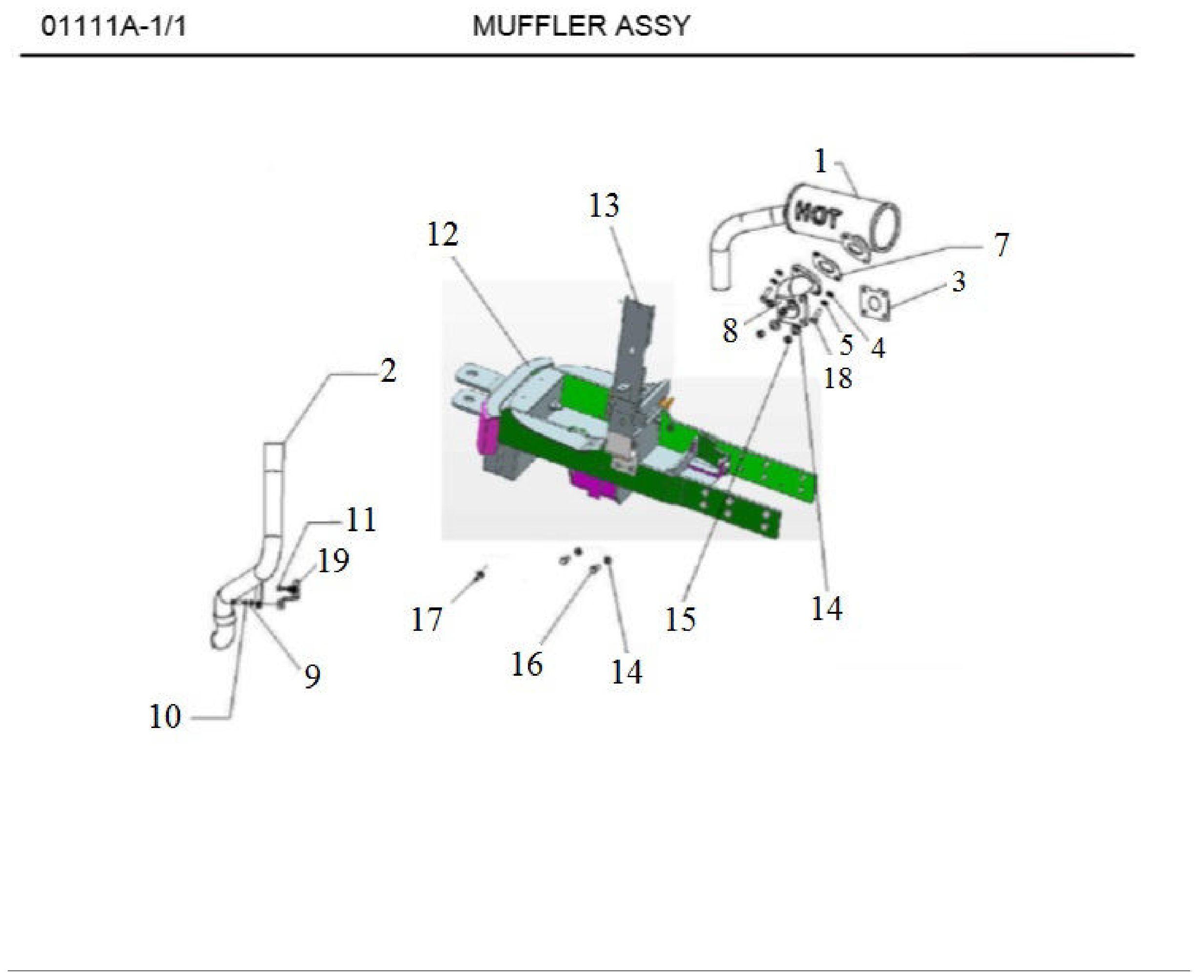 Schalldämpfer-Baugruppe - 17